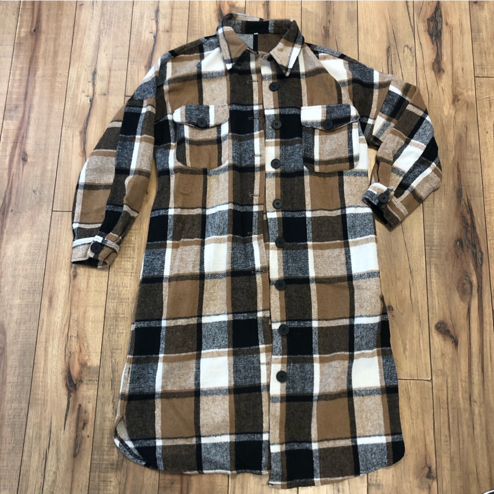 Long fleece flannel